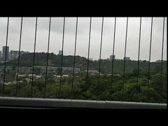 Roestvrijstalen draad voor onzichtbare balkonvensterroosters