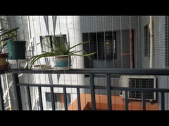 Onzichtbaar rooster met helder zicht