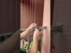 Wandbevestigingen voor horizontaal touw 316 Draadcorridor Onzichtbare grill accessoires