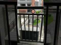 Onbelemmerd uitzicht op de natuur Balkon Onzichtbaar rooster Laadcapaciteit 100 kg Tolerantie ±1%