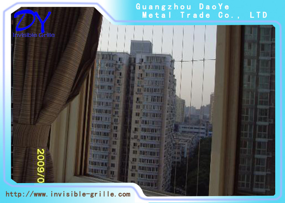 Staal 304 balkon onzichtbare grille familie decoratie bestand tegen hoge druk