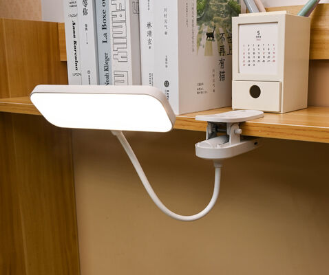 Moderne touch tafellampen met flexibele clip dimming bureaulamp-batterij aangedreven voor lezen en studeren decoratieve klemmen