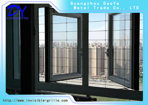 Gebruikt eenvoudig Gemaakt in Modern het Balkon Onzichtbaar Traliewerk van China