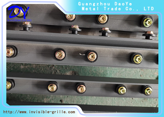 Single Pad Aluminium Rail Track AG4 Beschermingsrooster voor balkonen en ramen