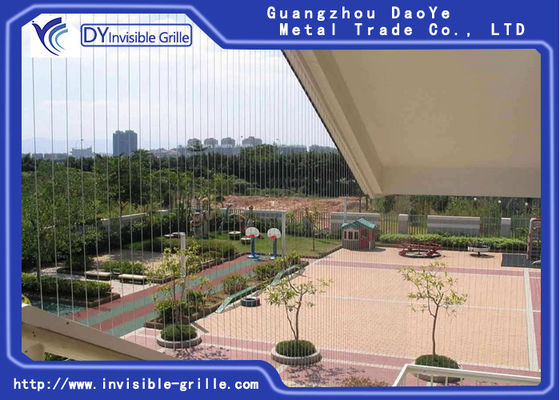 Het intelligente Onzichtbare Materiaal van het Roestvrije staaldraden van de Veiligheidsgrill Slanke