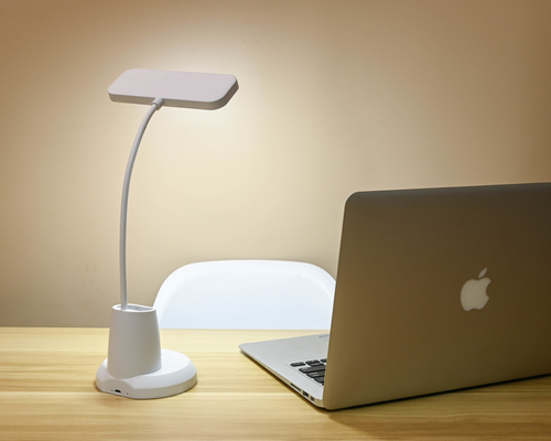 Moderne opvouwbare usb tafellamp led lamp met 10 lampen 5 watt beeld perfecte verlichting