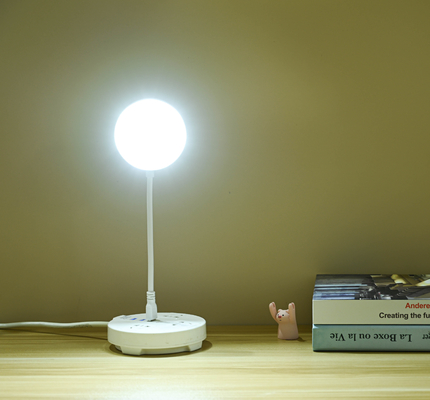 3-helderheid LED USB tafellamp met foto-effect licht