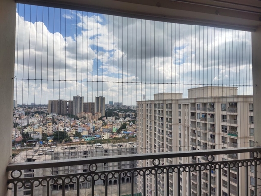 304/316 SS zware aluminium spoorbaan voor balkon school ziekenhuis ramen