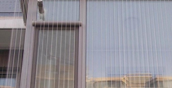Gemakkelijk schoon te maken en doorzichtige ramen onzichtbaar rooster voor een hoog zicht