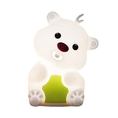 Silicone nachtlicht Pat met slaap sfeer licht creatief speelgoed feestelijk decoratief licht kinderdag kerstcadeau