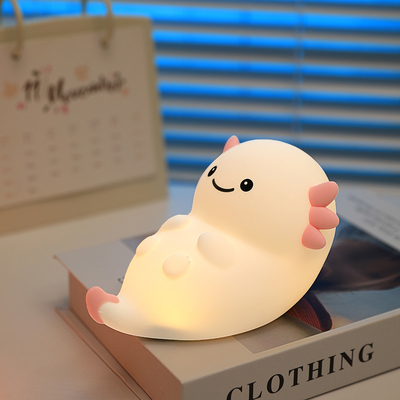 Moderne design Silicone nachtlicht schattig LED Warm wit kleurrijk nacht voor kinderen slaapkamer Touch Control