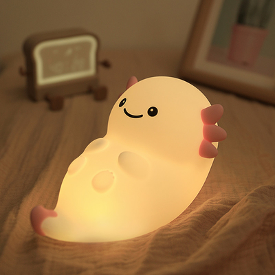 Moderne design Silicone nachtlicht schattig LED Warm wit kleurrijk nacht voor kinderen slaapkamer Touch Control