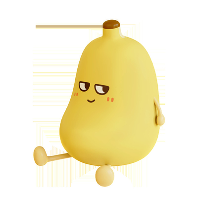 Leuke banaan cartoon fruit led nachtlicht siliconen lamp touch sensor timing usb oplaadbaar kinderkamer verjaardagscadeau