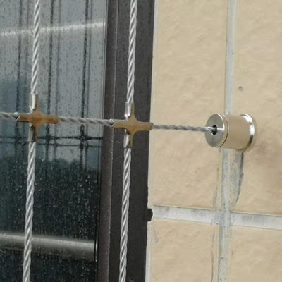 Makkelijke brandveiligheid voor huisdieren Onzichtbaar rooster met 5 cm draad afstand kloof voor balkon en raam bescherming