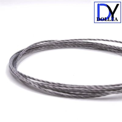 6m lang onzichtbaar raam rooster met beveiligingscategorie B en 5cm draad afstand gat