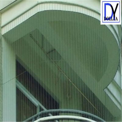 316 RVS Balkon Onzichtbare Grille met B Beveiligingsclassificatie en 5cm Draadafstand