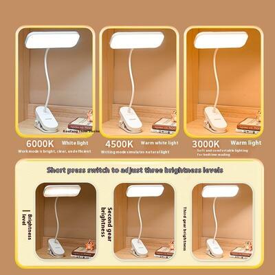 Kantoor bureau, studeerbank, slaapkamer tafellamp 3-weg dimbaar aanraaklamp met USB-C oplaadpoort en AC-aansluiting