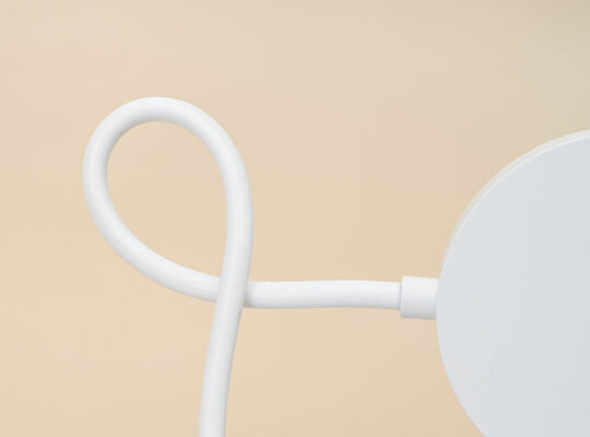 Groothandel Kinderen Moderne LED tafellamp Neck Clip-On Touch Control USB Oplaadbaar Witte nachtlicht voor studenten' studie