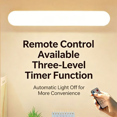 Magnetisch geleide tafellamp Anti-glare USB oplaadbaar 3 kleuren Temperatuur stapsloze dimming leestafellamp