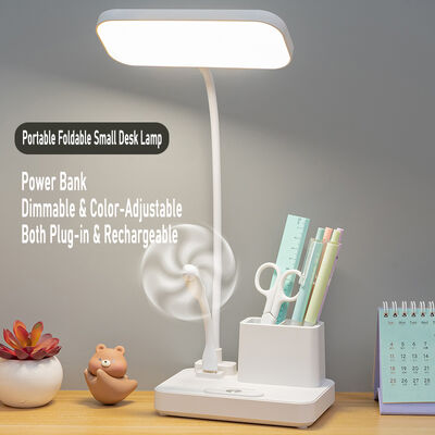 Powerbank Functie Desk Lamp LED Student Dedicated Desk Lamp Pen Holder Desk Lamp Slaapkamer Nachtlicht Bedlamp