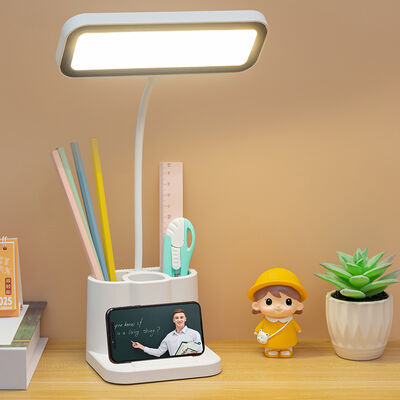 LED Bureaulamp, Oplaadbare Pennenhouder Lamp, Nachtlamp, Leeslamp, Geschikt voor Thuisgebruik voor Lezen en Studeren