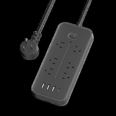 Een sleutelschakelaar Branddicht Kabel Stroom aansluiting Elektrisch stopcontact Zorg voor veilige stroom