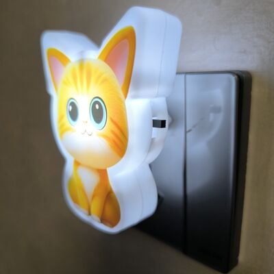 Muur aansluiting in nachtlamp LED gloeilamp Type Spanning 110-240V Ideaal voor woonruimte