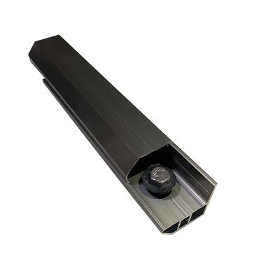 Aluminium Grootte 6m Set Vaste onzichtbare rooster Draaddikte 2,0 mm Sterk beschermend maas voor ramen Balkons en deuren