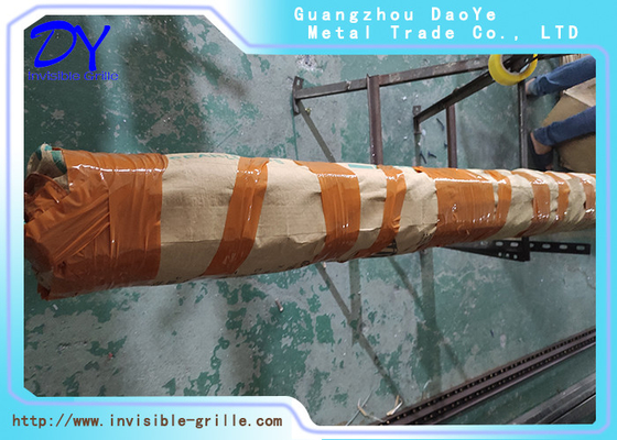 Single Pad Aluminium Rail Track AG4 Beschermingsrooster voor balkonen en ramen