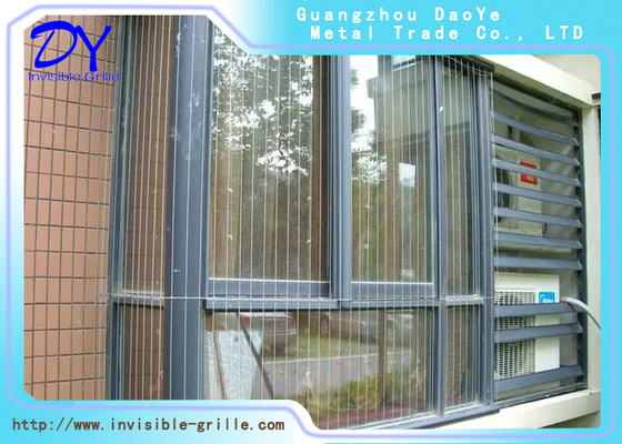 Never Rust Invisible Safety Grille voor balkon Windows 2,0mm 316 roestvrijstalen kabel
