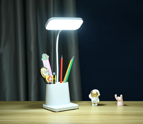 LED-tafellamp met penhouder - Oogbeschermingsstudielamp voor studenten slaapkamer cadeau groothandel nachtelijk licht