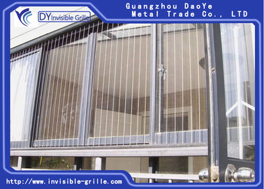 Toegestaan het Flatgebouw met koopflatsbeheer van overvloedshardy invisible openable safety grill