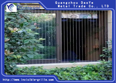 Bescherm van de het Roestvrije staaldraad van Kinderenhuisdieren de Grillaluminium voor het Balkon Onzichtbare Traliewerk