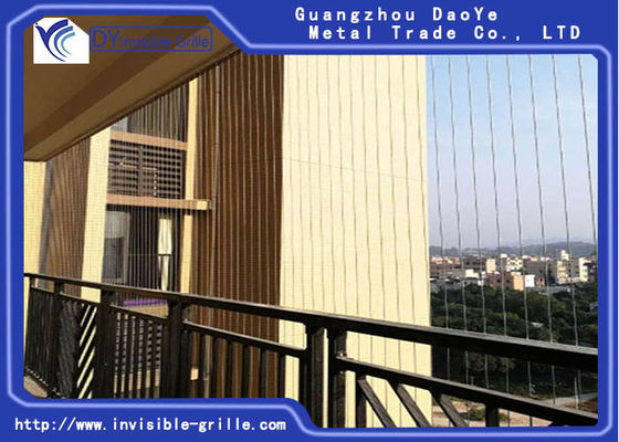 Antiroest Wit Aluminium 1.6mm Balkon Onzichtbaar Traliewerk